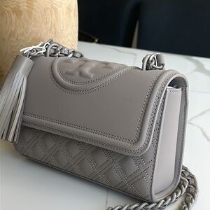 Small Fleming Matte Shoulder Bag